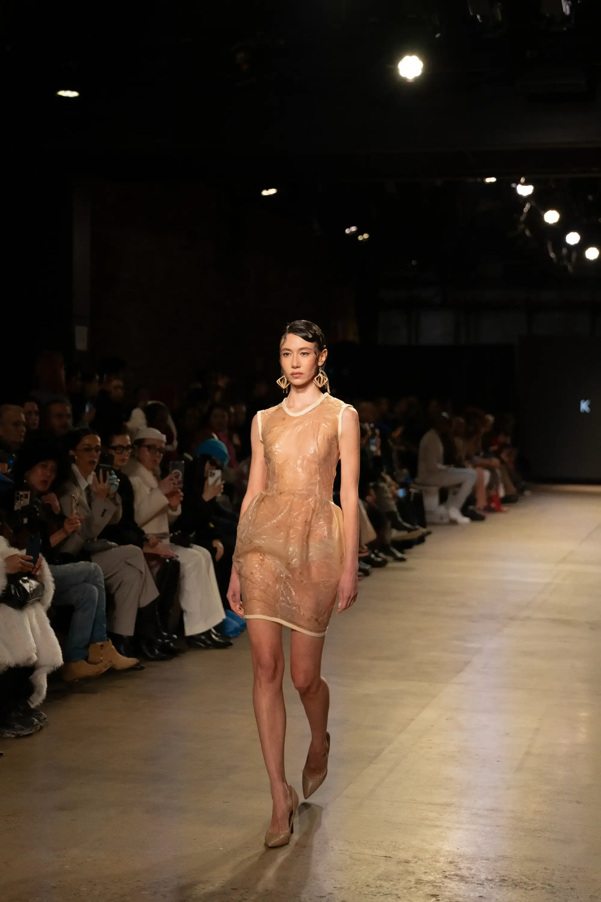 Model on runway at GFC 03 — NYFW 2025